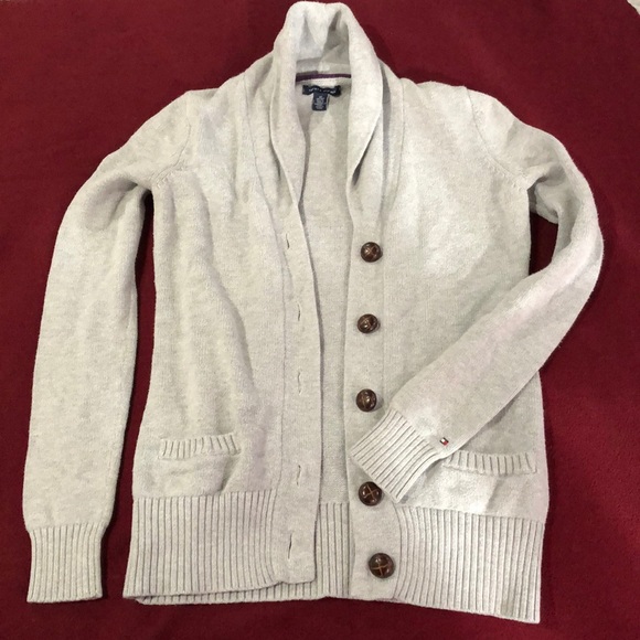 Tommy Hilfiger Sweaters - Tommy Hilfiger Gray Cardigan